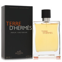 Terre D'Hermes by Hermes Pure Perfume Spray 6.7 oz for Men