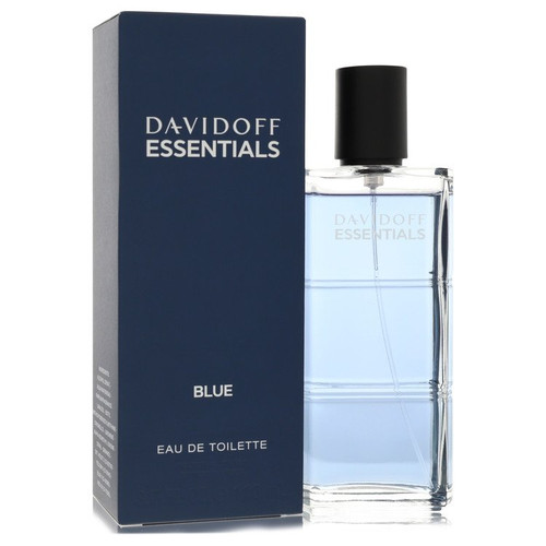 Davidoff Essentials Blue by Davidoff Eau De Toilette Spray 3.7 oz for Men