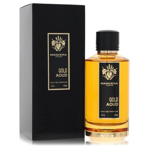 Mancera Gold Aoud by Mancera Eau De Parfum Spray (Unisex) 4 oz for Women