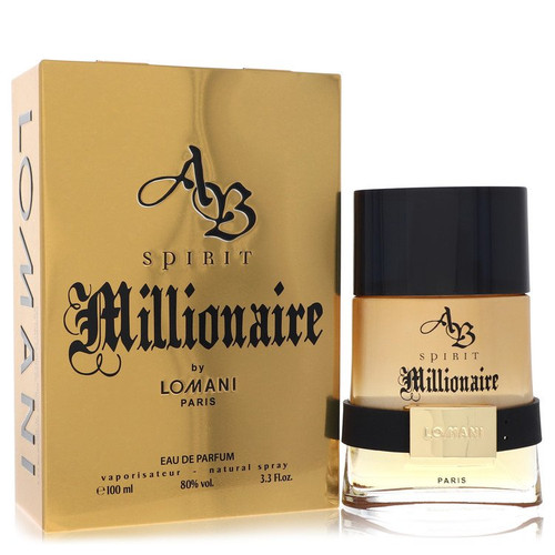 Spirit Millionaire by Lomani Eau De Parfum Spray 3.3 oz for Men