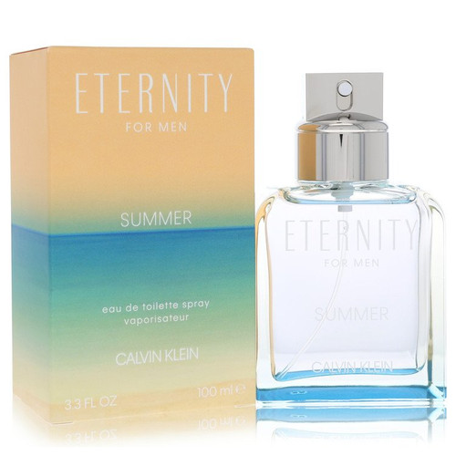 Eternity Summer by Calvin Klein Eau De Toilette Spray (2019) 3.3 oz for Men