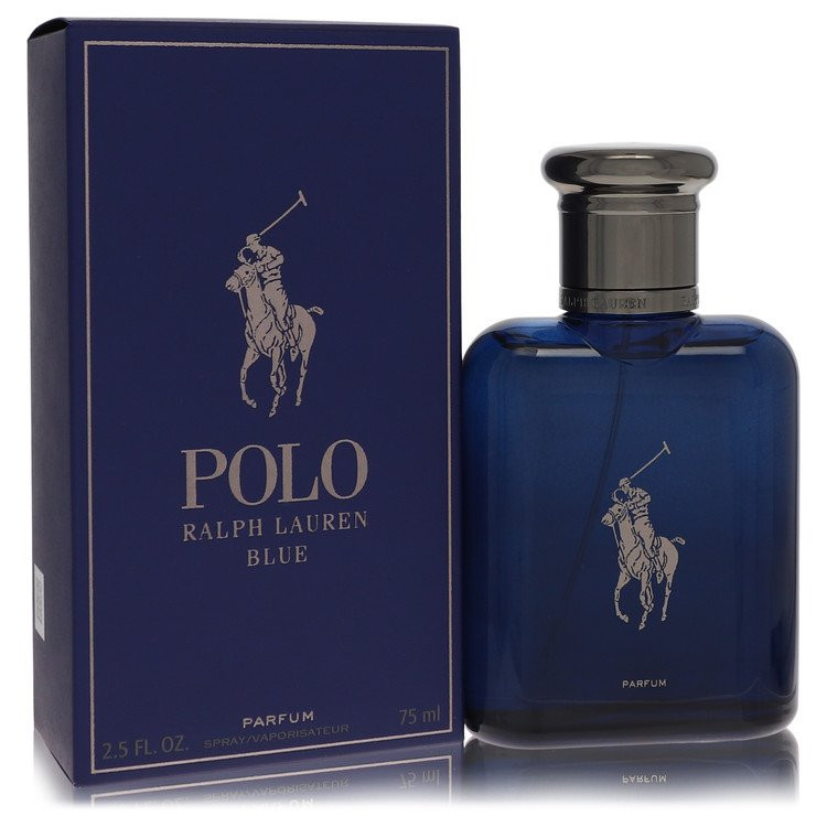 Polo Blue by Ralph Lauren Parfum Refillable Spray 2.5 oz for Men