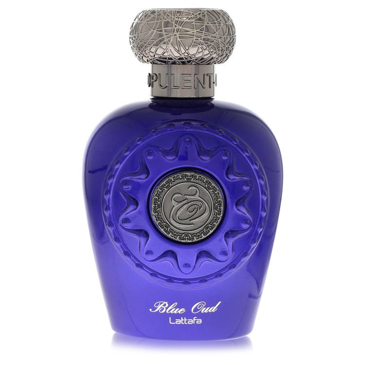Lattafa Blue Oud by Lattafa Eau De Parfum Spray (Unisex Unboxed) 3.4 oz for Men