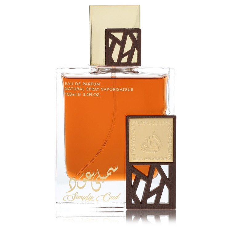 Lattafa Simply Oud by Lattafa Eau De Parfum Spray (Unisex Unboxed) 3.4 oz for Men