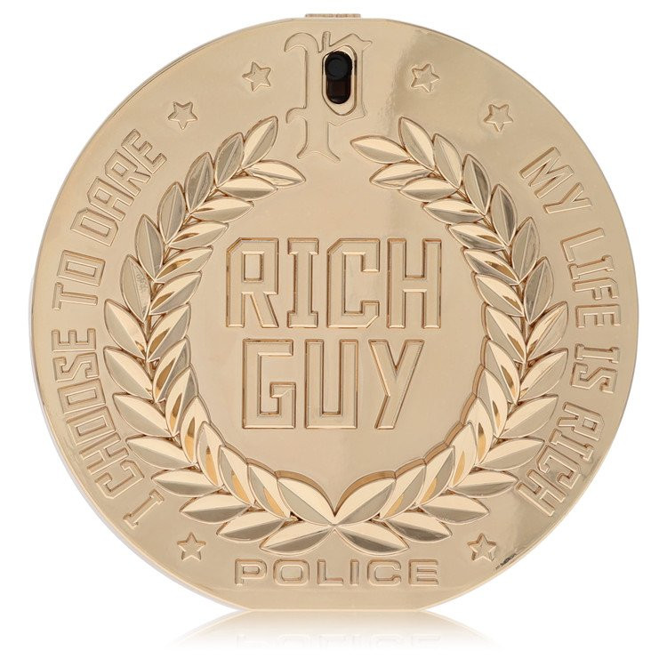 Police Rich Guy by Police Colognes Eau De Toilette Spray (Tester) 3.4 oz for Men