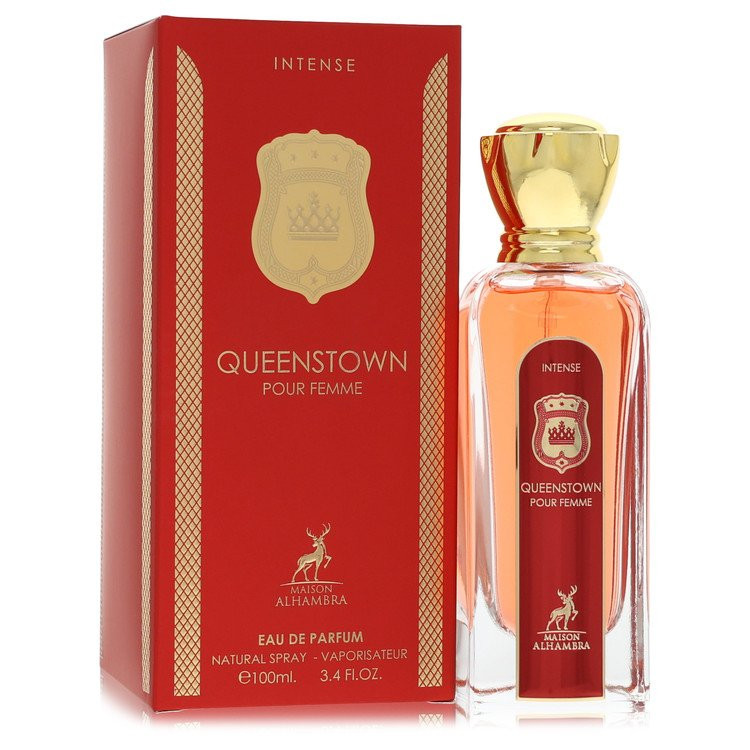 Maison Alhambra Queenstown Intense by Maison Alhambra Eau De Parfum Spray 3.4 oz for Women