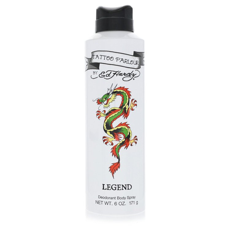 Ed Hardy Tattoo Parlour Legend by Ed Hardy Deodorant Spray 6 oz for Men
