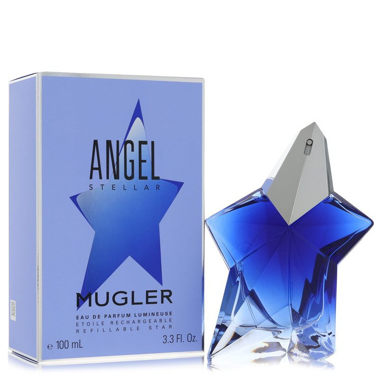 Angel Stellar Lumineuse by Thierry Mugler Eau De Parfum Refillable Spray 3.3 oz for Women