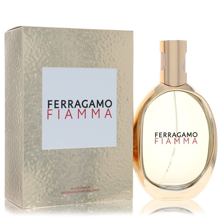 Salvatore Ferragamo Fiamma by Salvatore Ferragamo Eau De Parfum Refillable Spray (Unisex) 3.4 oz for Women