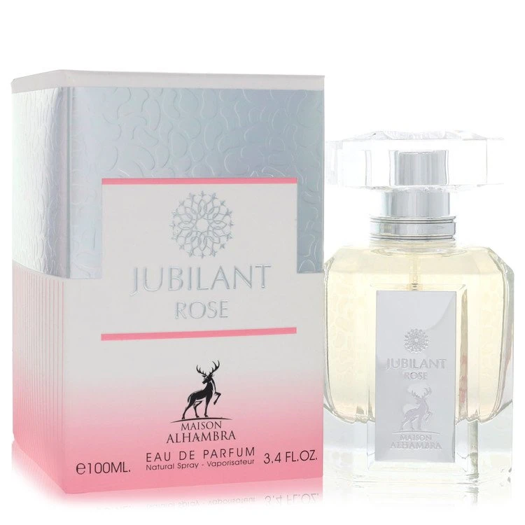 Maison Alhambra Jubilant Rose by Maison Alhambra Eau De Parfum Spray 3.4 oz for Women