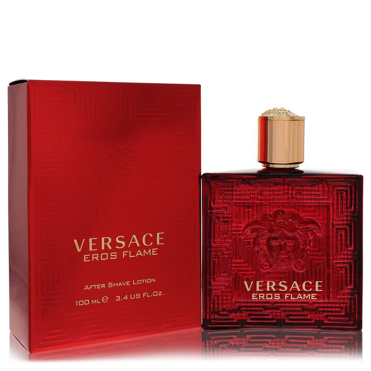 Versace Eros Flame by Versace After Shave Lotion 3.4 oz for Men