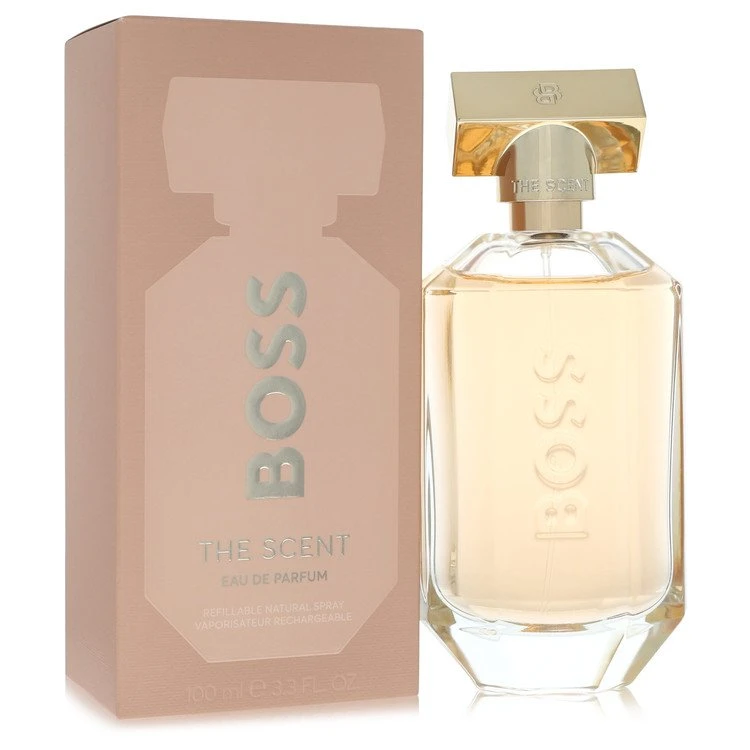 Boss The Scent by Hugo Boss Eau De Parfum Refillable Spray 3.3 oz for Women