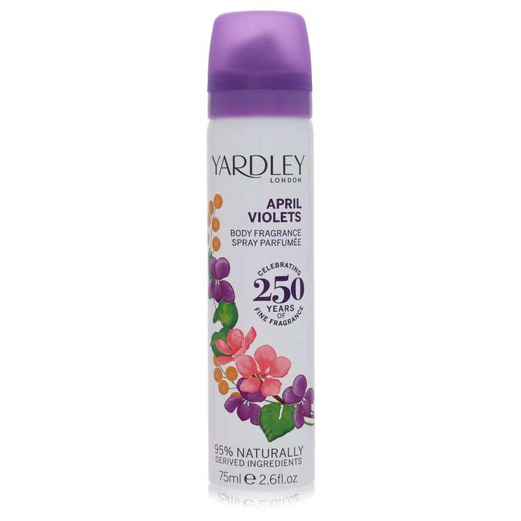 April Violets by Yardley London Body Spray 2.6 oz for Women