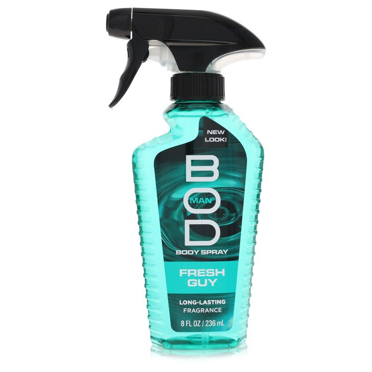 Bod Man Fresh Guy by Parfums De Coeur Fragrance Body Spray 8 oz for Men