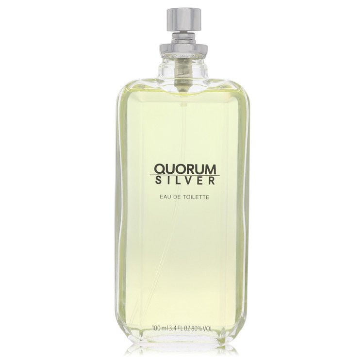 Quorum Silver by Puig Eau De Toilette Spray (Tester) 3.4 oz for Men