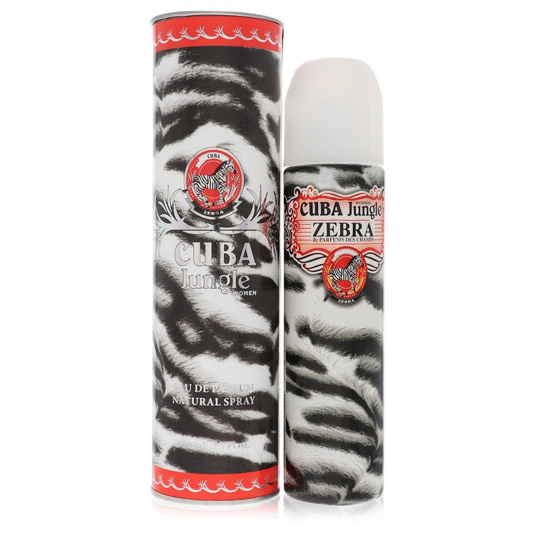 Cuba Jungle Zebra by Fragluxe Eau De Parfum Spray 3.4 oz for Women