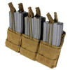 Condor Triple Stacker M4 Mag Pouch Coyote Brown