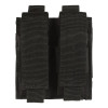 Voodoo Tactical Double Pistol Mag Pouch Black