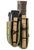 High Speed Gear Duty Double Pistol TACO with Rifle Olive Drab Side