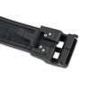 Close‑up of Kore Essentials D1 duty belt 2.25″ buckle detail — lightweight aluminum ratcheting mechanism and reinforced Power‑Core™ center. Close‑up of Kore Essentials D1 duty belt 2.25″ buckle detail — lightweight aluminum ratcheting mechanism and reinforced Power‑Core™ center.