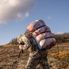 Hunter wearing the Mainframe, demonstrating its ergonomic fit and load-bearing capabilities.