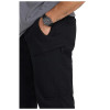 Close-up of 5.11 Apex™ Pant comfort waistband and Flex-Tac® canvas fabric texture. | Black