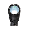 Close‑up of Pelican 7600 flashlight lens and reflector for high output illumination