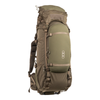 Eberlestock Brute 6500 hunting backpack in Military Green showing rugged, backcountry-ready design.