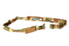 Blue Force Gear VCAS sling fully extended showing 2-inch tubular CORDURA webbing