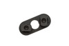 BCM GUNFIGHTER MCMR-SM QD Sling Mount black underside view showing M-LOK mounting plate, two T-nut hardware pieces seated in mounting slots, and central QD swivel aperture