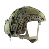 Agilite Ops-Core Maritime FAST SF Super High Cut Helmet Cover Gen 4 Multicam right side view showing side Velcro panel and sewn-in retention straps