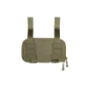 Agilite Battleshell 8019RNG1SZ Ranger Green back view showing MOLLE attachment straps and zipper detail