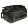 Vertx RLT 50L Duffel Bag VTX-VTX5096 Ranger Green three-quarter side view showing shoulder strap attachment and side pocket
