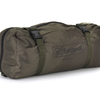 Snugpak Scorpion 2 IX olive compression storage bag showing Snugpak and Scorpion 2 branding with olive webbing compression straps and black buckle closures on ripstop nylon bag body