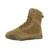 Reebok Nano Tactical 8" Boot Coyote front angled view showing rounded soft toe and roomy toe box
