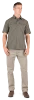 5.11 Tactical Freedom Flex Short Sleeve Shirt - Ranger Green - Full Body View