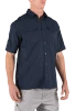 5.11 Tactical Freedom Flex Short Sleeve Shirt - Peacoat - Three-Quarter View