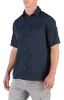 5.11 Tactical Freedom Flex Short Sleeve Shirt - Peacoat - Front Angle View