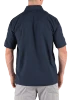 5.11 Tactical Freedom Flex Short Sleeve Shirt - Peacoat - Back View