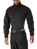 5.11 Tactical Rapid Assault Shirt - Black - Front Angle View