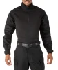 5.11 Tactical Rapid Assault Shirt - Black - Front View