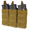 Condor Triple M4/M16 Open-Top Mag Pouch Coyote Brown