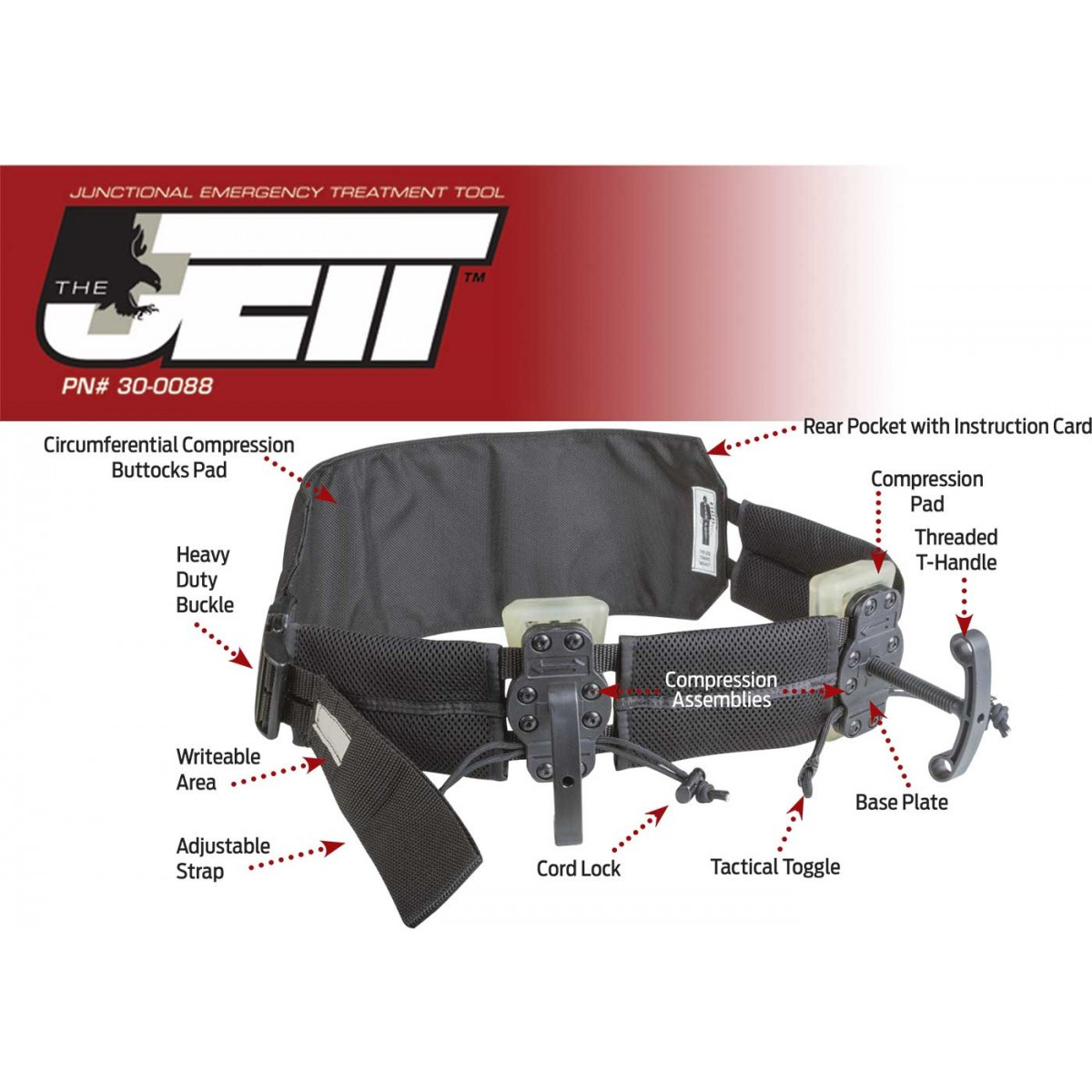 North American Rescue JETT Junctional Emergency Treatment Tool