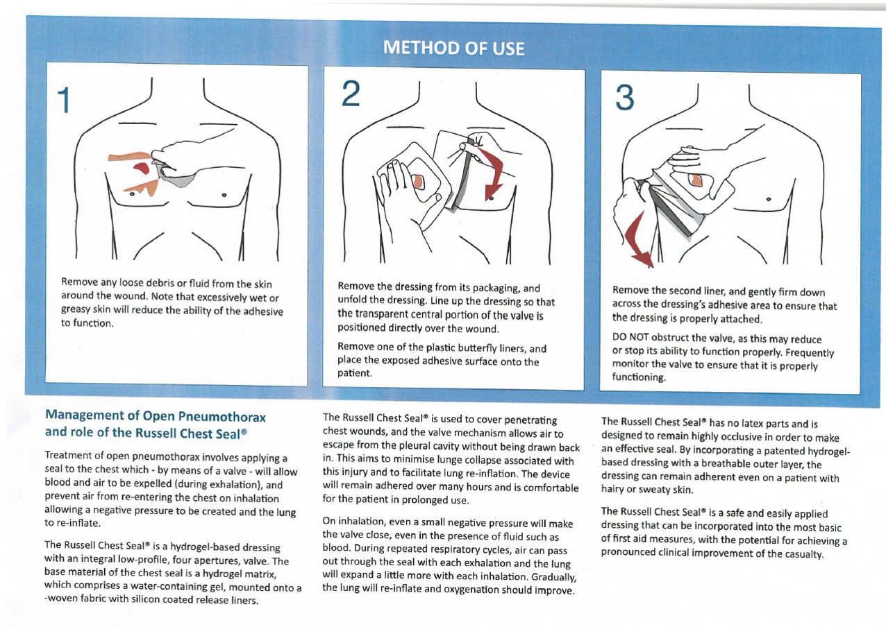 Russell Chest Seal RCS