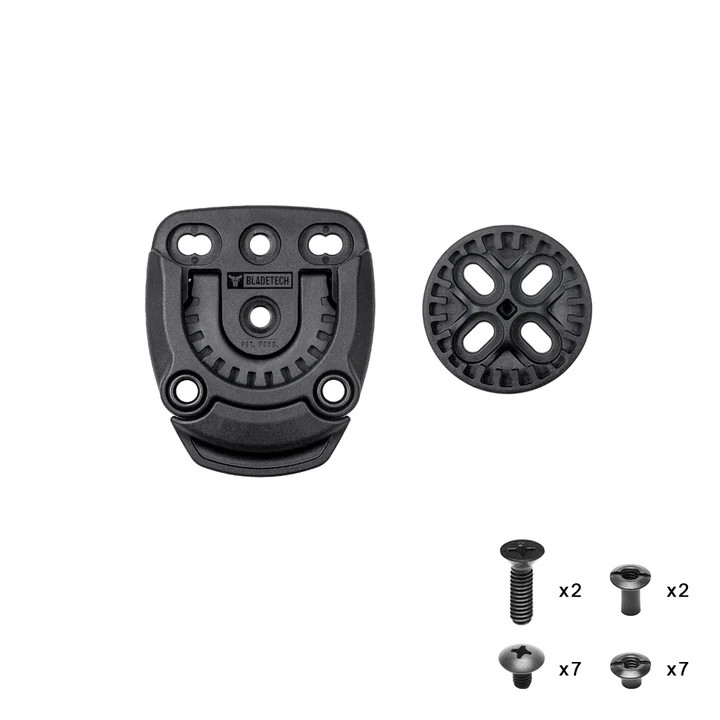 BLADE-TECH テックマウント + スペアディスク（実物） Tek-Mount Mini Kit (Insert Disk and Receiver)