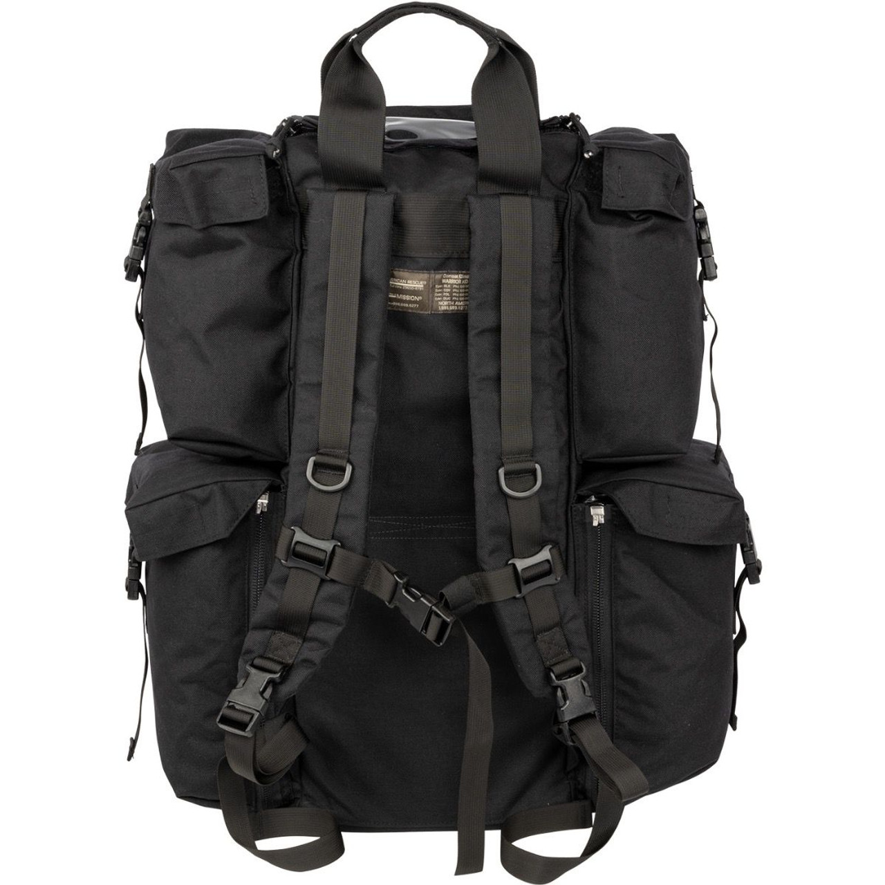 North American Rescueブラックバッグ　Mission North American Rescue Multi-Mission Trauma Packs (Bag Only)
