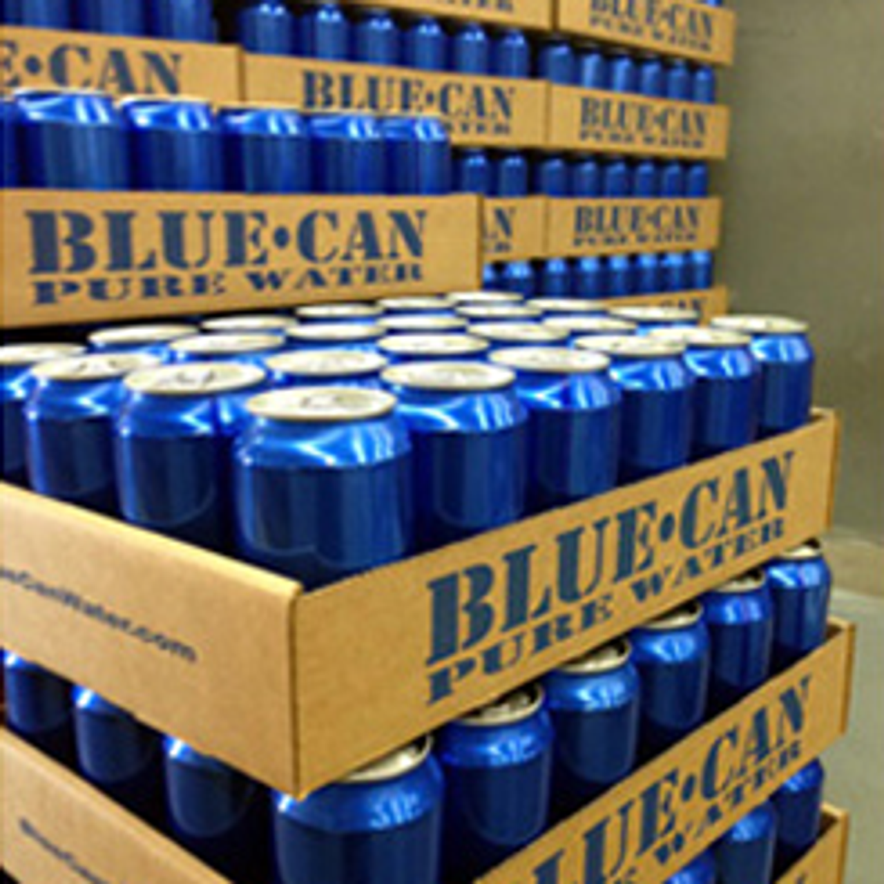 Blue Can Water for being Prepared and Prepping 