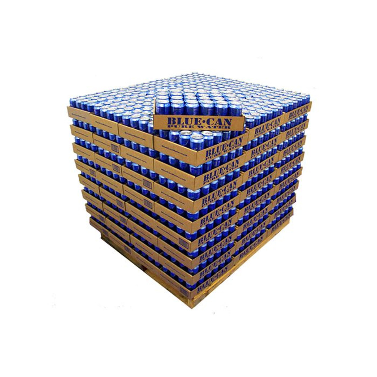 1200 Cans of Blue Can Emergency Survival Drinking Water 50 Year Shelf Life