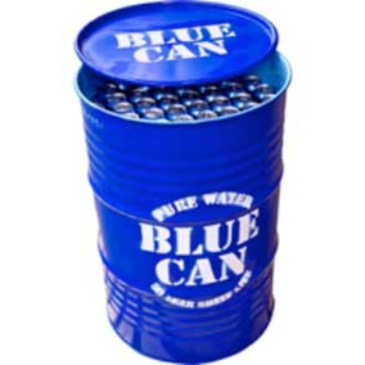 Blue Can Water, 50-Year Shelf Life Canned Water!, Longest-Shelf Life  Water