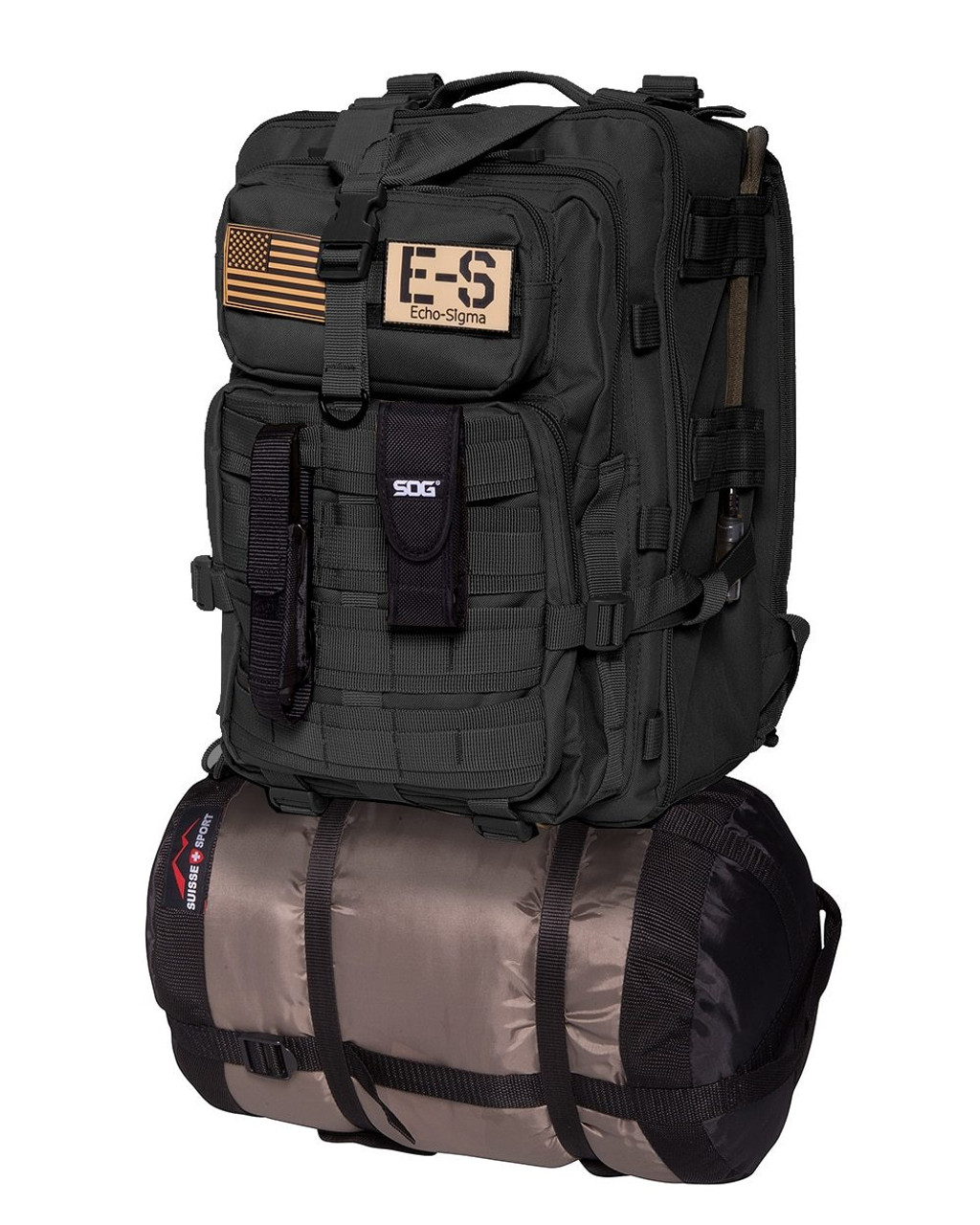 Echo-Sigma Bug Out Bag Complete Emergency Kit